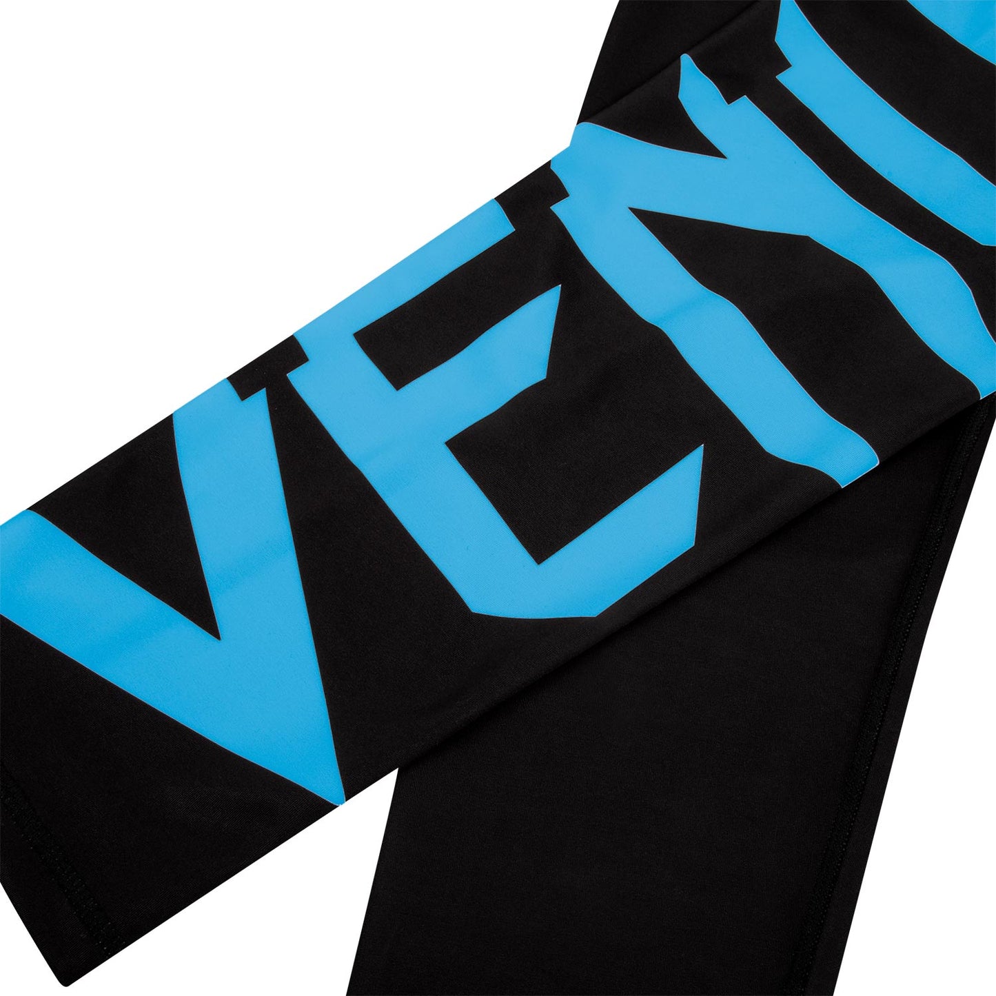 Venum Giant Cropped Leggings - Black/Cyan
