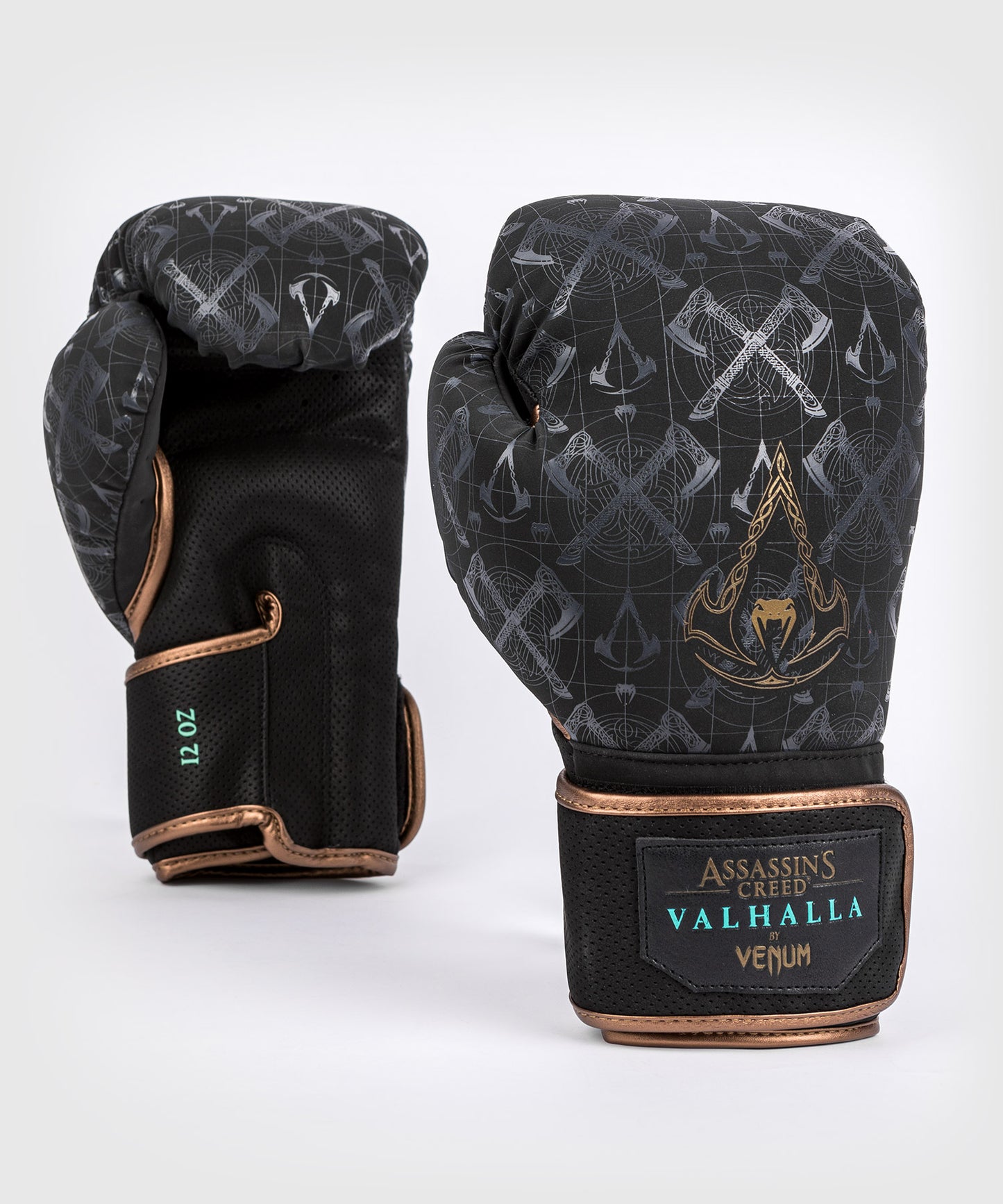 Venum Assassin's Creed Reloaded Boxing Gloves - Black