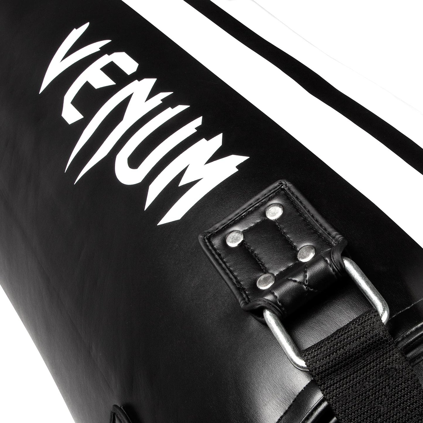 Venum Hurricane Punching Bag Black - New PU Leather - Filled