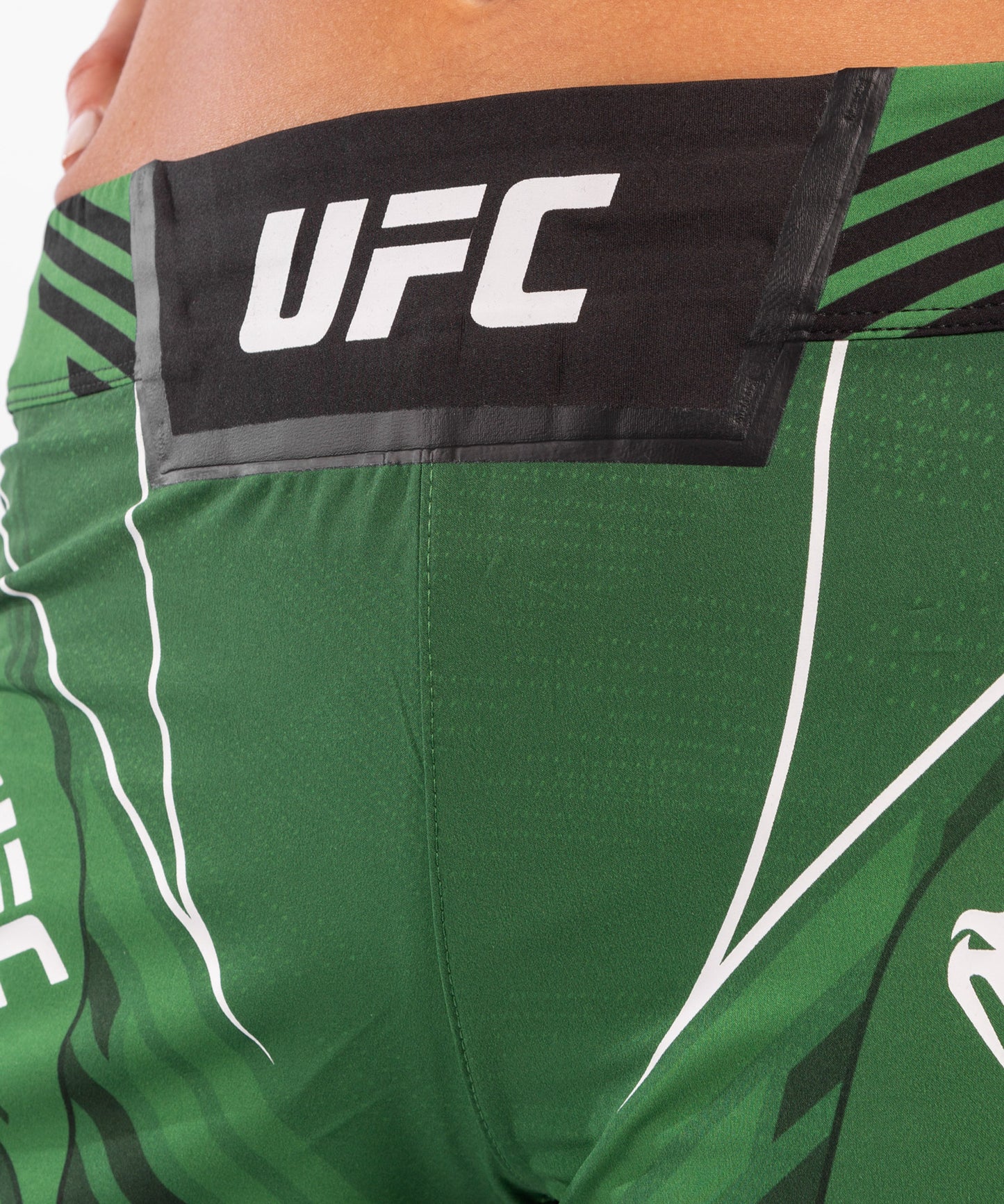 UFC Venum Authentic Fight Night Women's Shorts - Long Fit - Green
