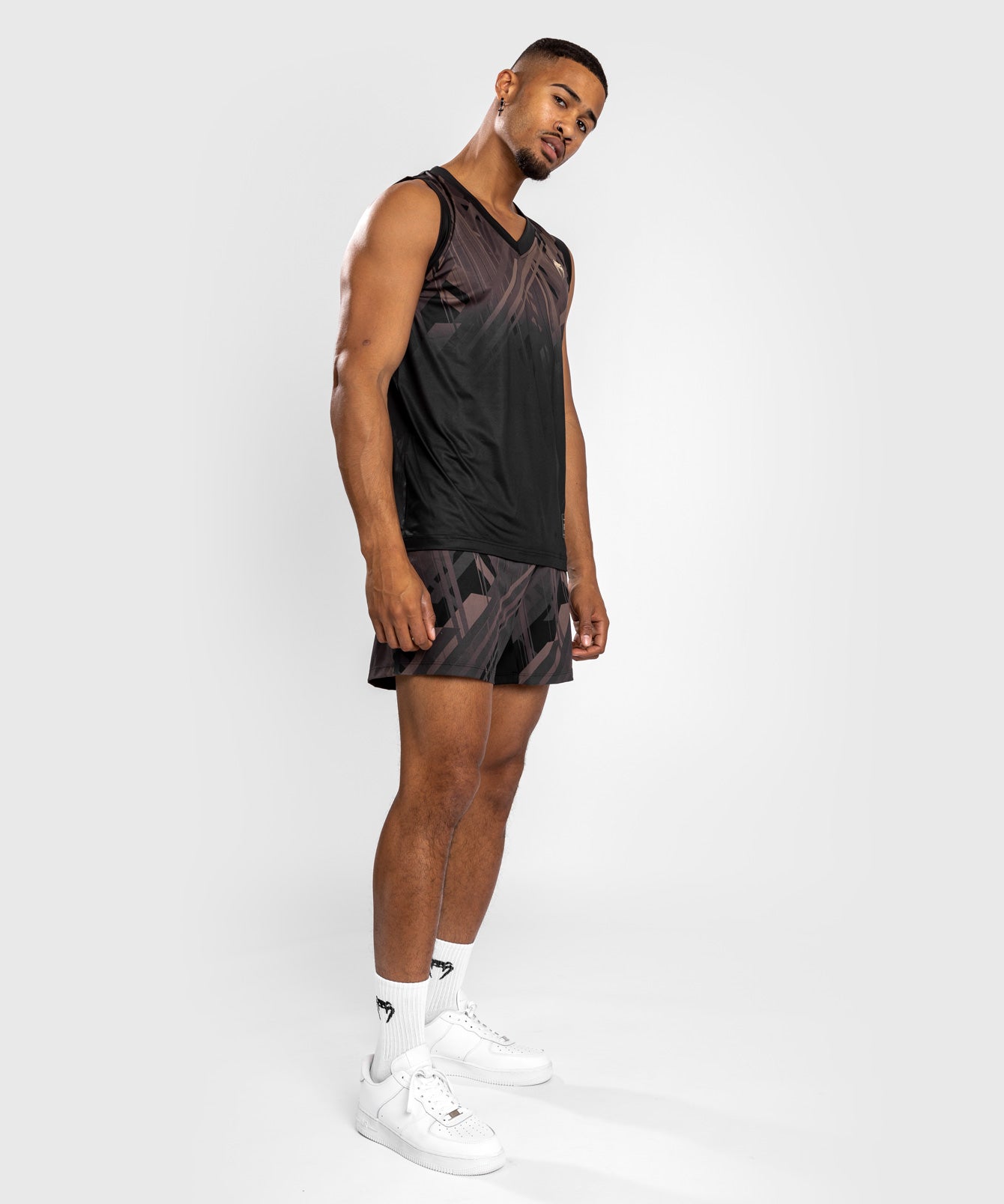 Venum Tecmo 2.0 Dry Tech Tank Top - Black/Brown