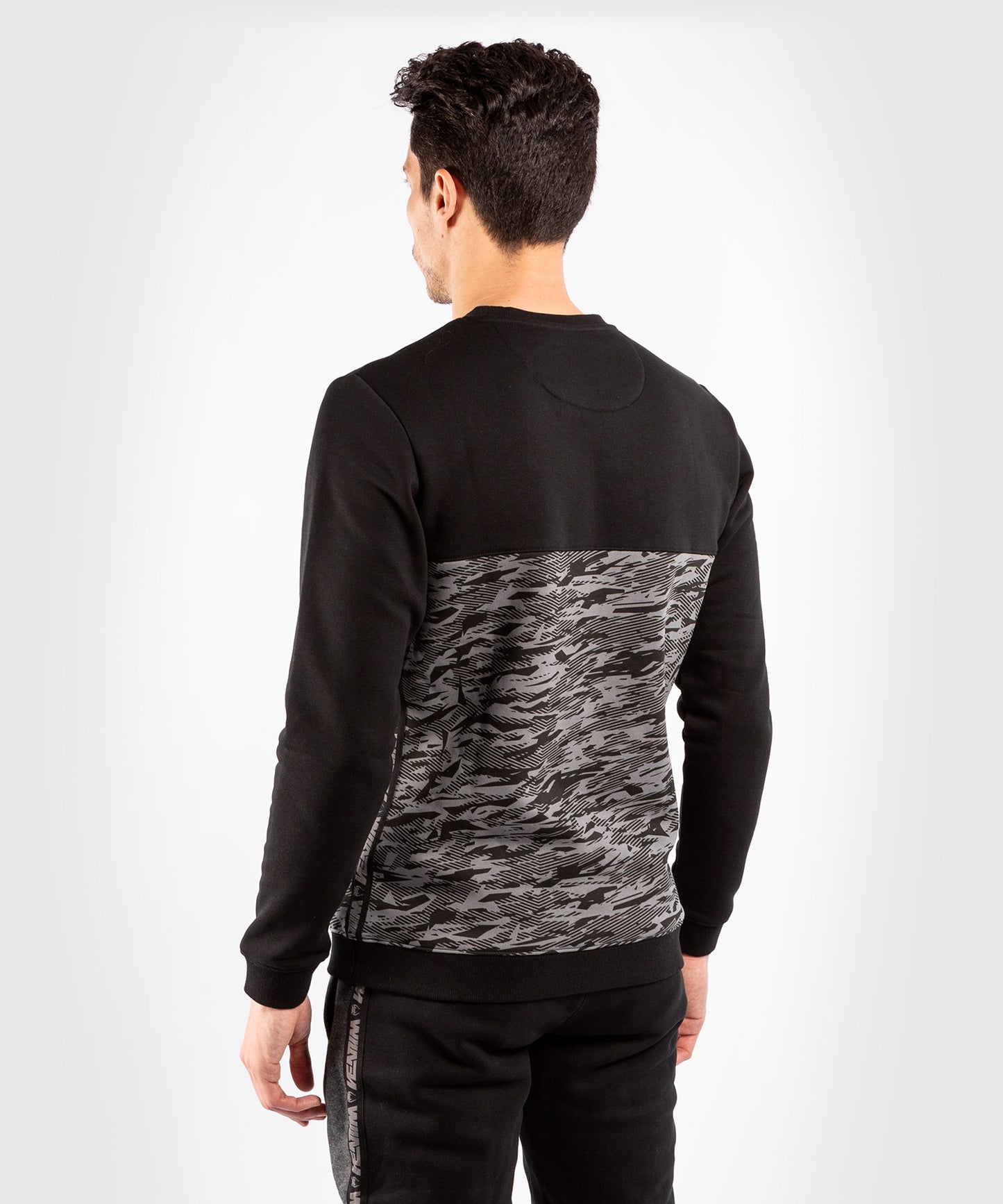 Venum Connect Crewneck Sweatshirt - Black/Dark Camo
